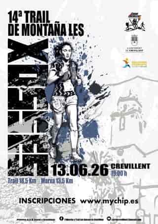 XIV Cursa per Muntanya les Xosses de Crevillent en Crevillente (18km, 13km)