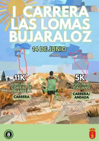 I CARRERA LAS LOMAS BUJARALOZ en Bujaraloz (11km, 5km, 5km)