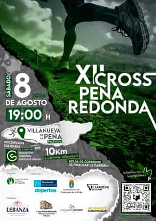 XII CROSS PEÑA REDONDA en Villanueva de la Peña (10km)