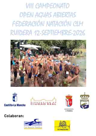 AGUAS ABIERTAS LAGUNAS DE RUIDERA 2026 - PRUEBAS INDIVIDUALES (3000 Y 5000 M) en Ruidera (3000m, 5000m, 5000m, 800m)