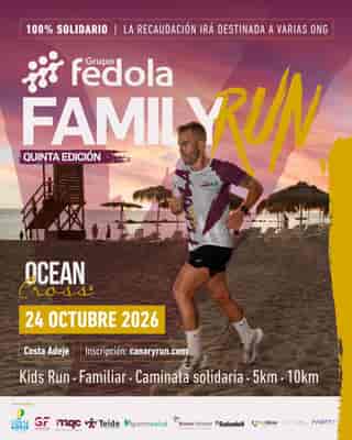 Fedola Family Run Ocean Cross en Costa Adeje (5km, 10km, 2km)