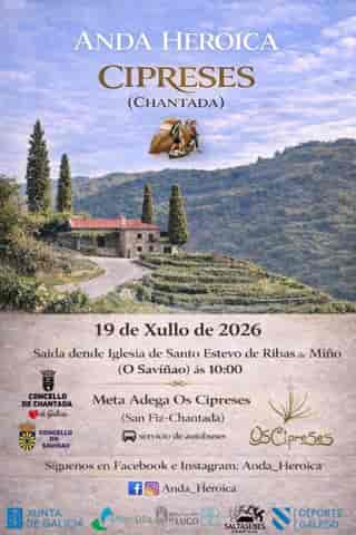 ANDA HEROICA CIPRESES en Chantada (10.2km)