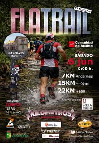 ELA-Trail Gascones Solidario en Gascones (22km, 15km, 7km, 0.9km)