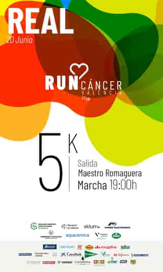 Real RunCáncer Valencia 2026 en Real (5km, 3km)