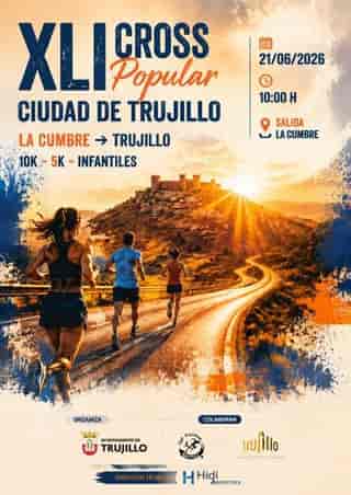 XLI Cross Popular Ciudad de Trujillo en Trujillo (9.79km, 5km, 0.2km, 0.5km, 1km, 1.5km, 2km)