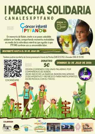 I Marcha Solidaria CANALESXPYFANO "Homenaje a Rubén" en Canales (3km, 5km)