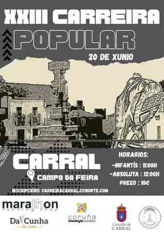 XXIII CARREIRA POPULAR CARRAL en Carral (0.1km, 0.9km, 1.8km, 8.5km)