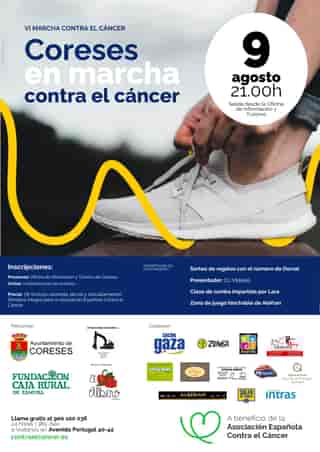 Coreses en marcha contra el cáncer en Coreses (5km)