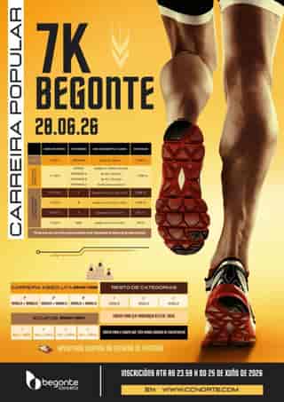 IX CARREIRA POPULAR CONCELLO DE BEGONTE en Begonte (7km, 7km, 2km, 1km, 0.5km, 0.15km)