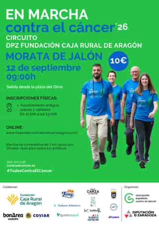 En Marcha contra el cáncer '26 - Circuito DPZ Fundación Caja Rural de Aragón Morata de Jalón en Morata de Jalón (7km)
