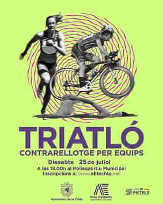 Triatló Contra Rellotge per Equips 2026 en Sa Pobla (25.4km, 7.4km)