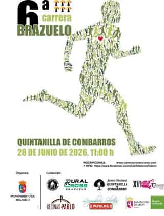VI Carrera Pedestre de Brazuelo en Quintanilla de Combarros (10km, 10km, 100meters, 500meters, 500meters, 1000meters, 2000meters, 5000meters)
