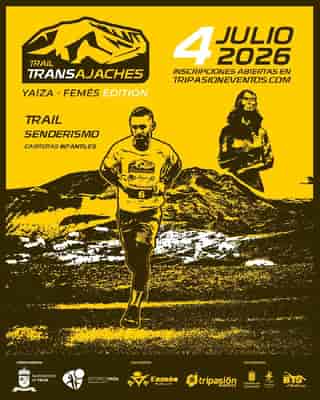 TRANSAJACHE TRAIL 2026 en Yaiza (20km, 11.5km, 10km, 0.3km, 0.6km, 0.8km)