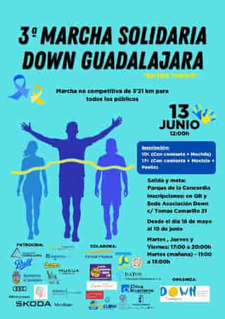 3ª MARCHA SOLIDARIA DOWN GUADALAJARA en Guadalajara (3.21km)