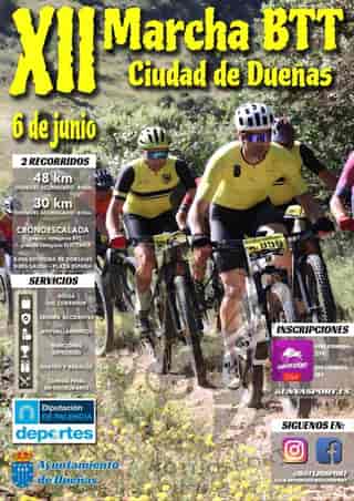 XII MARCHA BTT Ciudad de Dueñas en Dueñas (48km, 30km)