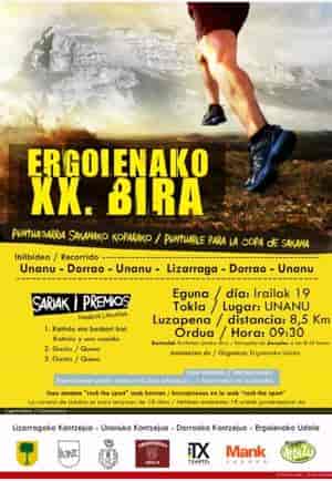 Ergoienako XX. Bira en Unanu (8.5km)