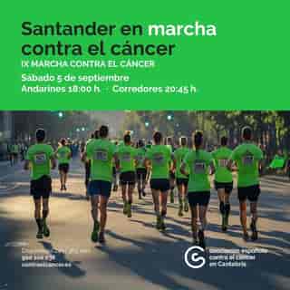 Santander en marcha contra el cáncer en Santander (5km, 5km)