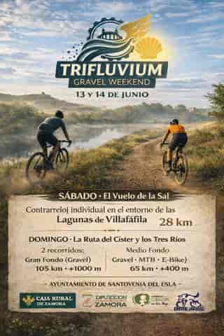 Trifluvium Gravel Weekend en Santovenia (100km, 50km, 25km)