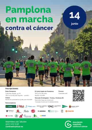 XII Pamplona en Marcha Contra el Cáncer en Pamplona (5km)