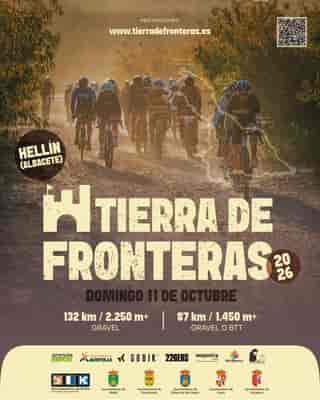 Tierra de Fronteras 2026 en Hellín (132km, 87km, 87km)