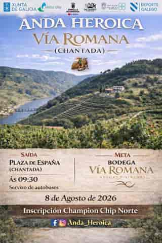 ANDA HEROICA VIA ROMANA en Lugo (10.8km)