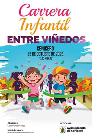 Entre Viñedos 2026 Infantil en Cenicero (1.8km)