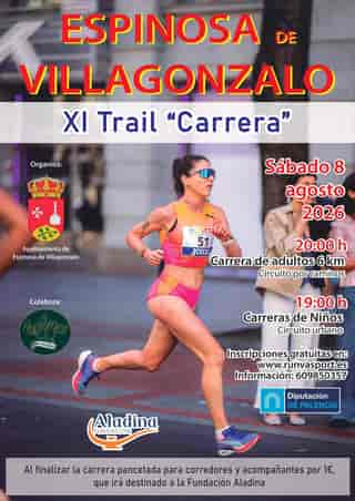 XI Trail Carrera Espinosa de Villagonzalo en Espinosa de Villagonzalo (6km)