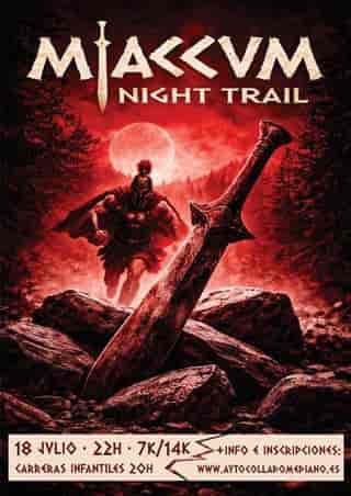 XIII Miaccum Night Trail en Collado Mediano (7km, 13.5km, 0.1km, 0.2km, 1km)