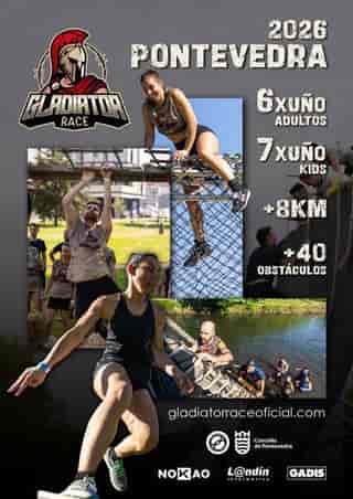 Gladiator Race Pontevedra en Pontevedra (8km)