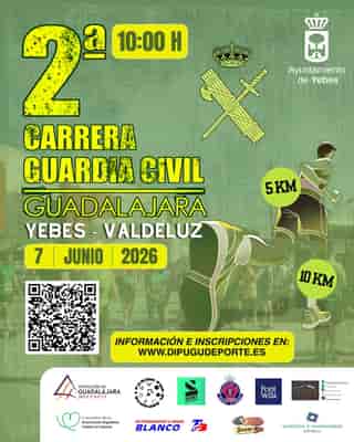 II 'Carrera Guardia Civil' Yebes - Valdeluz en C. Abedul, 19209, Guadalajara, España (5km, 10km)