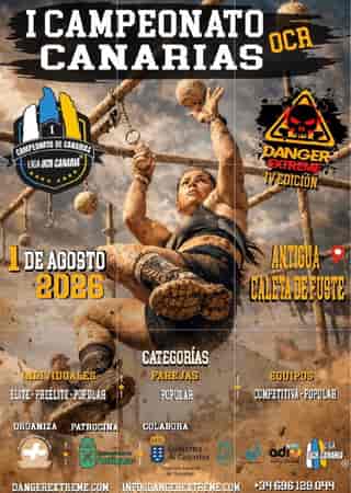 IV OCR DANGER EXTREME 2026 en Antigua (10km, 10km, 7km, 7km, 7km)