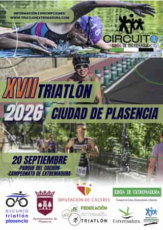 XVII Triatlón Ciudad de Plasencia en Plasencia (51.5km, 51.5km, 25.75km, 25.75km)