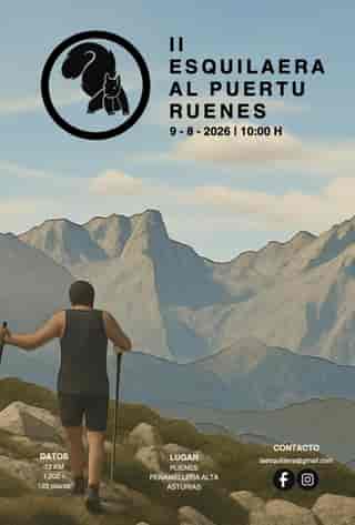 LA ESQUILAERA - PUERTU DE RUENES 2026 en Ruenes (12km)