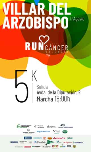 Villar del Arzobispo Contra el Cáncer 2026 en Villar del Arzobispo (5km)