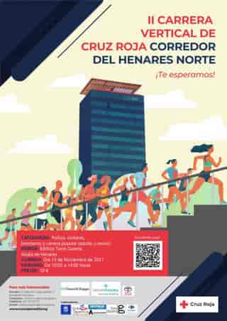 II CARRERA VERTICAL TORREGARENA, CRUZ ROJA CORREDOR DEL HENARES NORTE en Alcalá de Henares (5km, 5km, 5km)