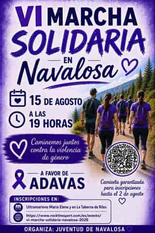 VI Marcha Solidaria en Navalosa en Navalosa (5km)