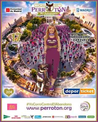 Perrotón Madrid 2026 Nicka Run XV Aniversario en Madrid (4.5km)