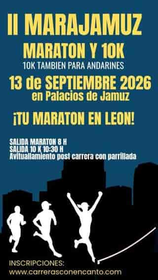 II MARAJAMUZ en Palacios de Jamuz (42.195km, 10km)