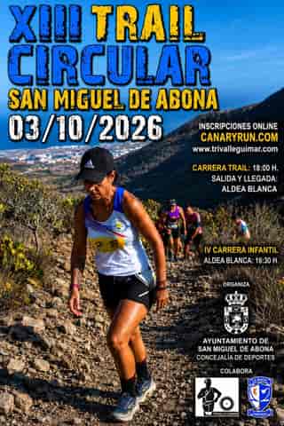 XIII TRAIL CIRCULAR SAN MIGUEL DE ABONA en Aldea Blanca (11km, 11km)