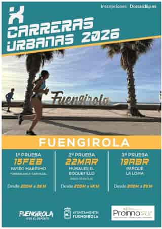 Segunda Prueba X Circuito de Carreras Urbanas Fuengirola en Fuengirola (0.2km, 0.4km, 1km, 2km, 3km, 5km)