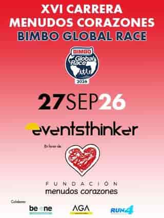 XVI CARRERA MENUDOS CORAZONES - BIMBO GLOBAL RACE en Madrid (10km, 5km, 3km, 0.5km)