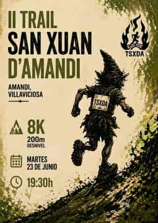 II TRAIL SAN XUAN D` AMANDI 2026 en Amandi (8km)