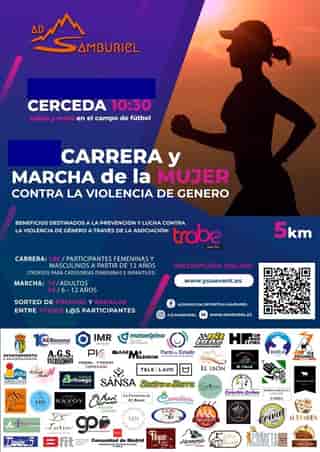 XVIII CARRERA Y MARCHA DE LA MUJER CONTRA LA VIOLENCIA DE GENERO DE CERCEDA en Cerceda (5km, 5km)