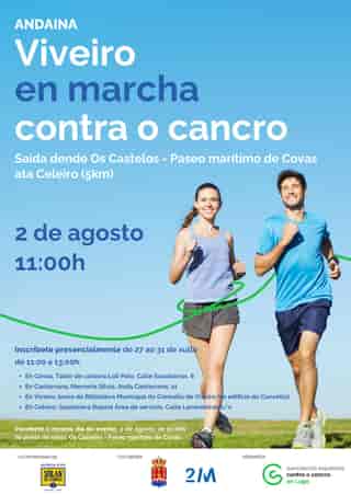Viveiro en marcha contra o cancro en Viveiro (5km)