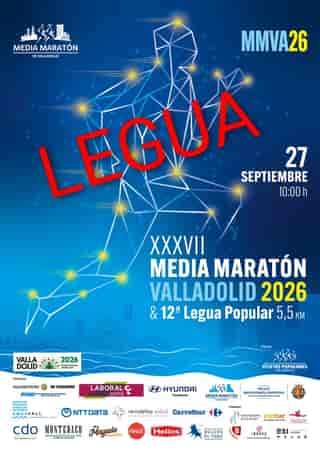 XII LEGUA POPULAR CIUDAD DE VALLADOLID en Valladolid (5.57km)