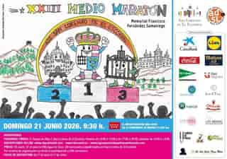 XXIII Medio Maratón de San Lorenzo de El Escorial en San Lorenzo de El Escorial (21.097km)