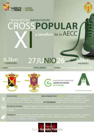 XI CROSS POPULAR MEMORIAL CABO VALTUILLE en Astorga (6.3km, 3.5km)