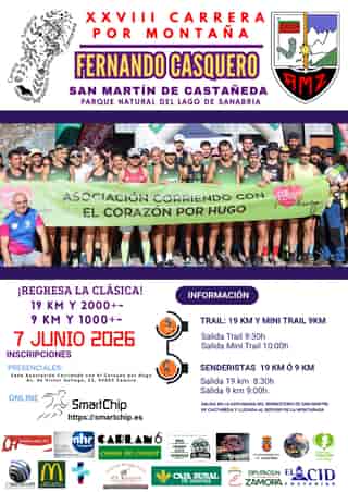 XXVIII Carrera por Montaña Fernando Casquero en Galende (19km, 9km, 19km, 9km)