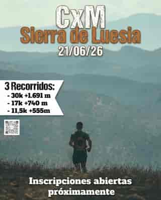 CxM SIERRA DE LUESIA 2026 en Luesia (30km, 17km, 11.5km)