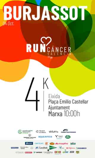 Burjassot Contra el Cáncer 2026 en Burjassot (4km)